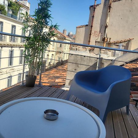 Appartement Avec Son Toit Terrasse, En Plein Coeur De Marseille Bagian luar foto