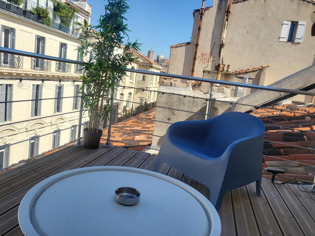 Appartement Avec Son Toit Terrasse, En Plein Coeur De Marseille Bagian luar foto