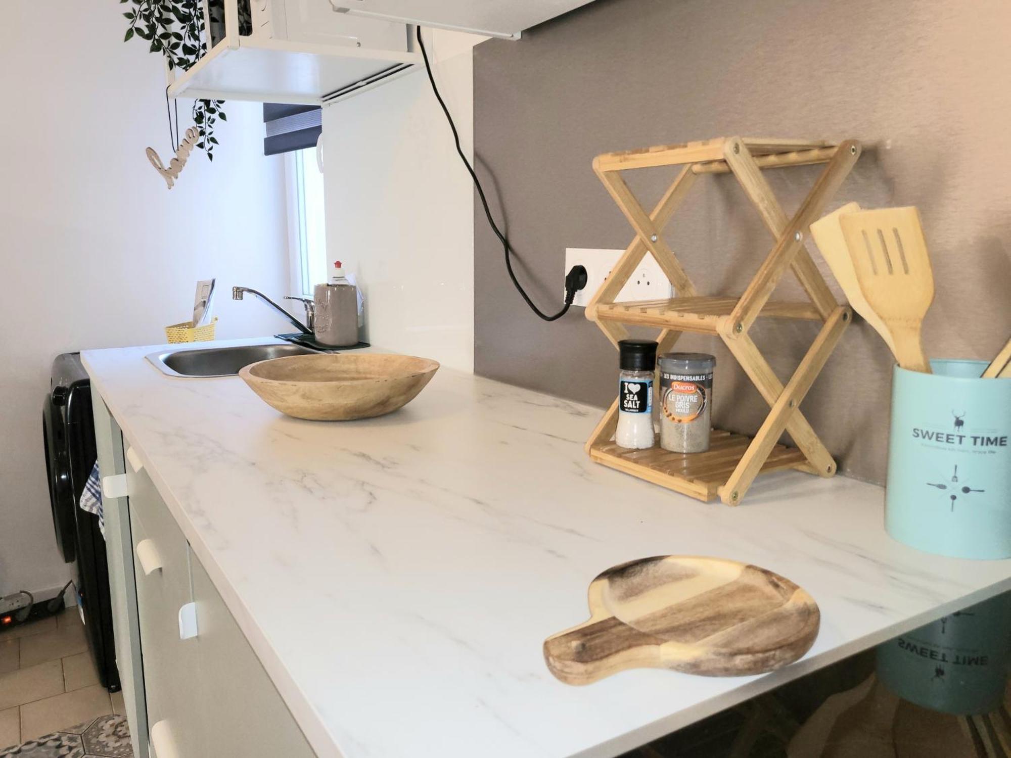 Appartement Avec Son Toit Terrasse, En Plein Coeur De Marseille Bagian luar foto